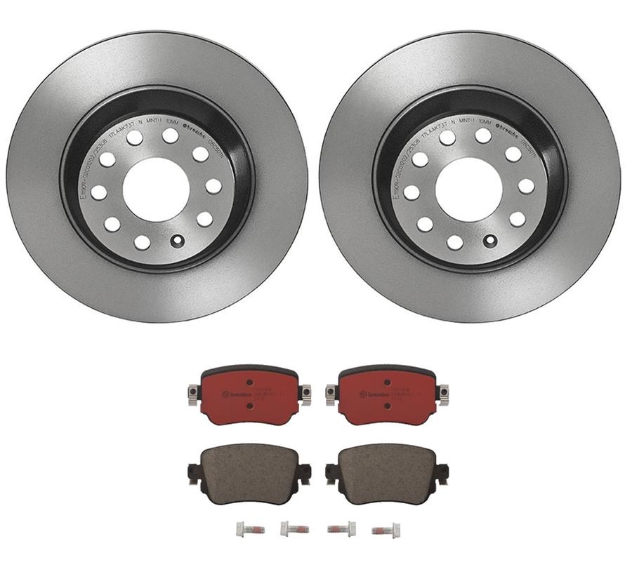 Brembo Disc Brake Pad and Rotor Kits KT00350