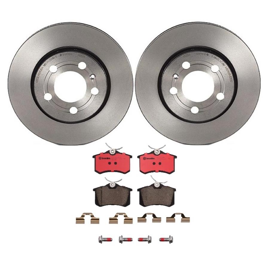 Brembo Disc Brake Pad and Rotor Kits KT00359