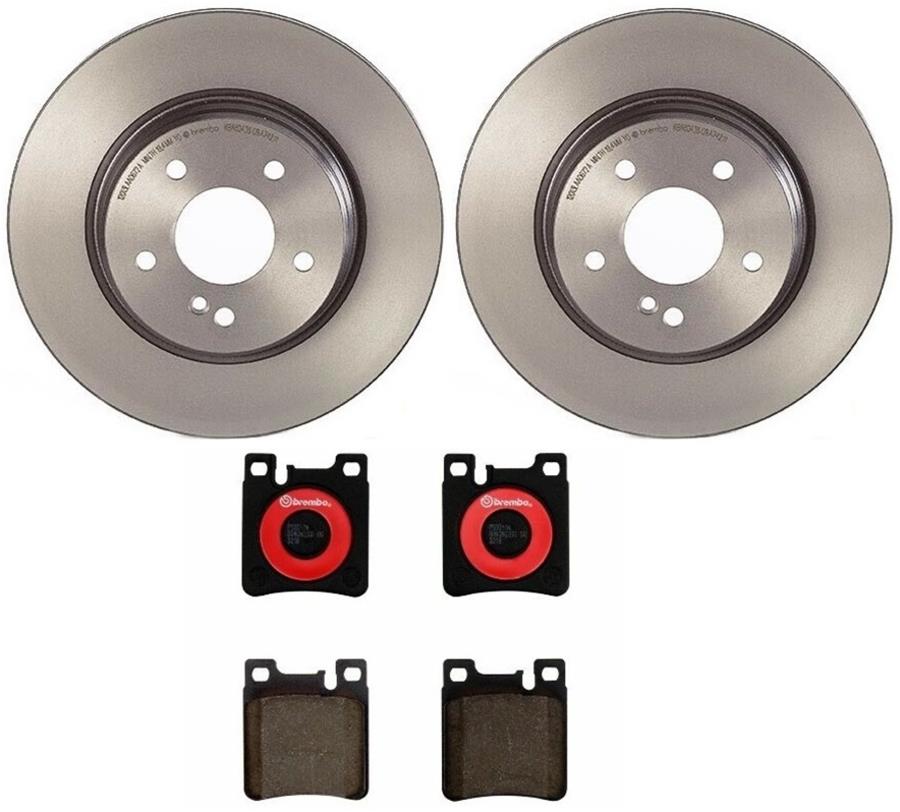 Brembo Disc Brake Pad and Rotor Kits KT00360