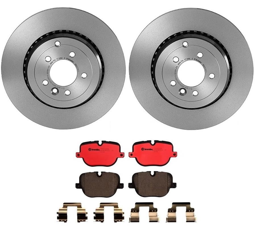 Brembo Disc Brake Pad and Rotor Kits KT00364