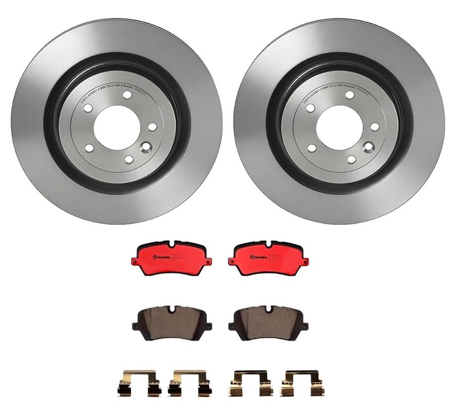 Brembo Disc Brake Pad and Rotor Kits KT00370
