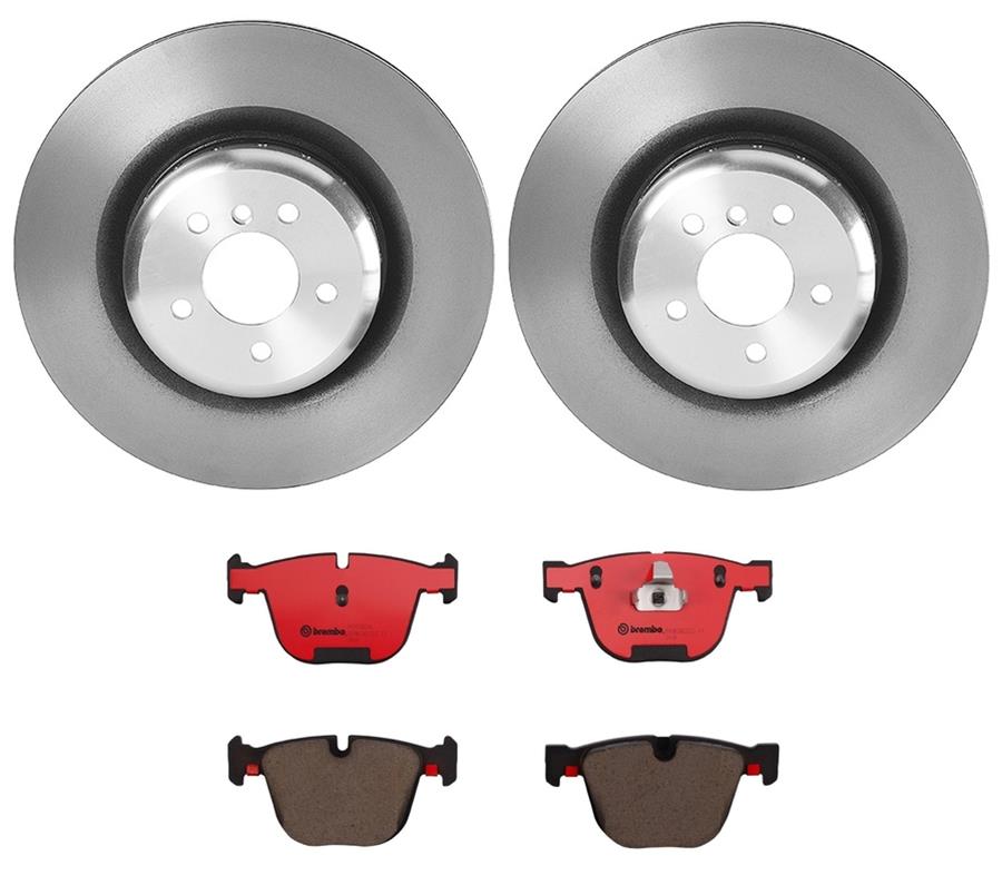 Brembo Disc Brake Pad and Rotor Kits KT00378