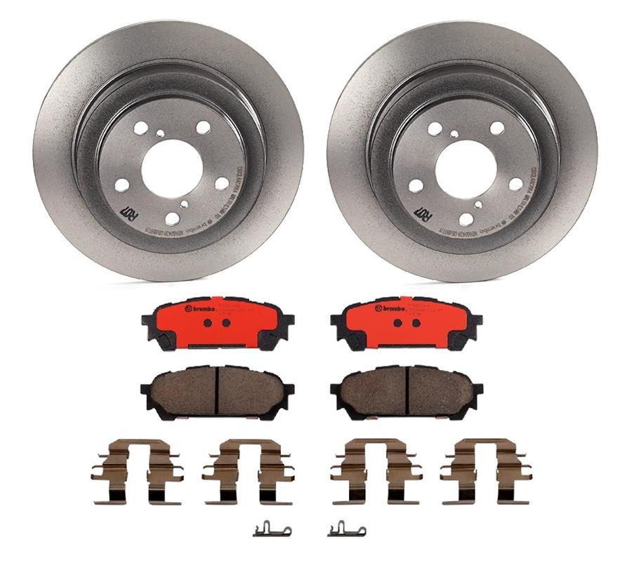 Brembo Disc Brake Pad and Rotor Kits KT00384