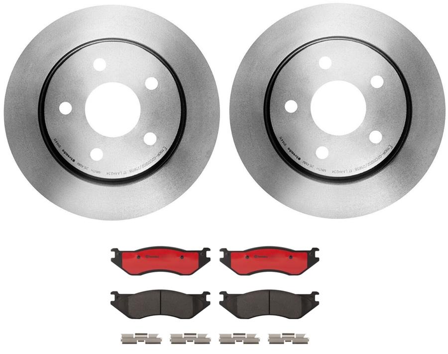 Brembo Disc Brake Pad and Rotor Kits KT00387