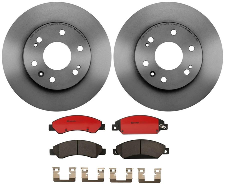 Brembo Disc Brake Pad and Rotor Kits KT00388