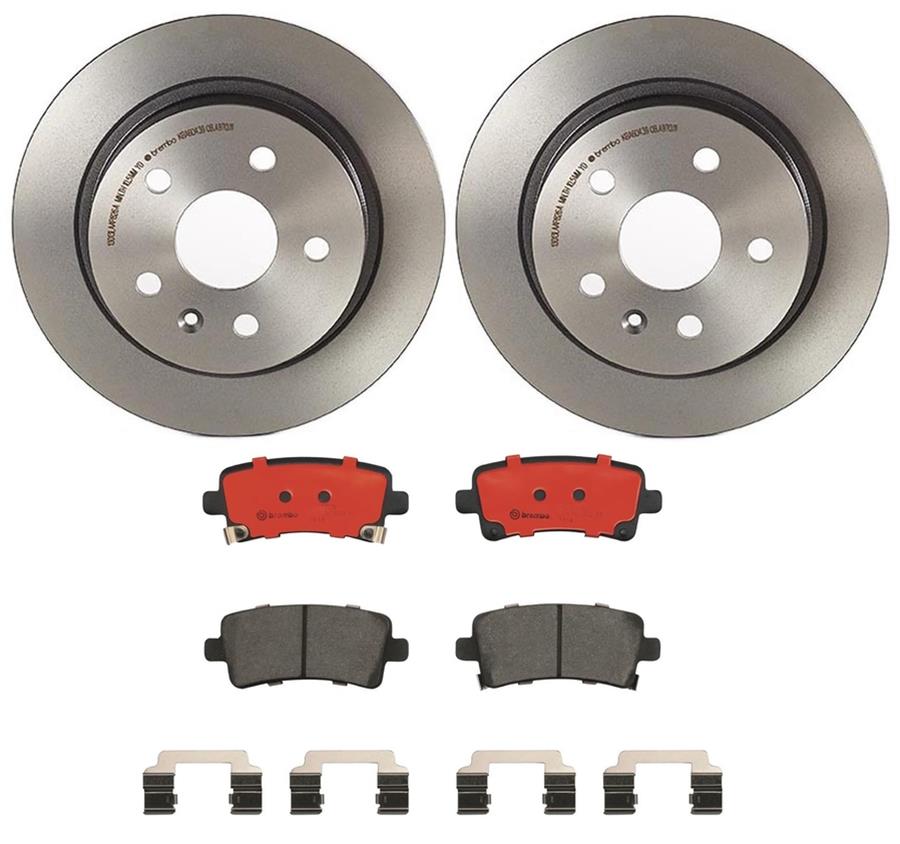 Brembo Disc Brake Pad and Rotor Kits KT00400