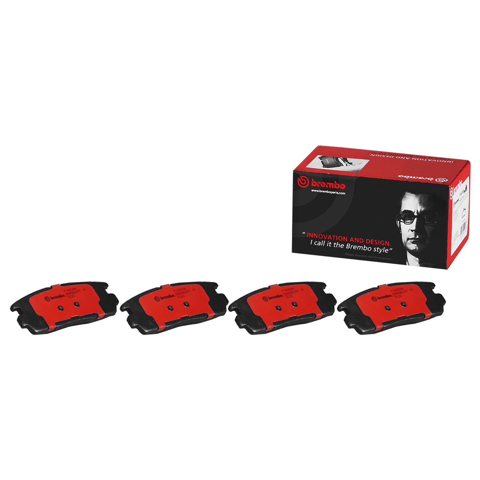 Brembo NAO Ceramic Brake Pads P10004N