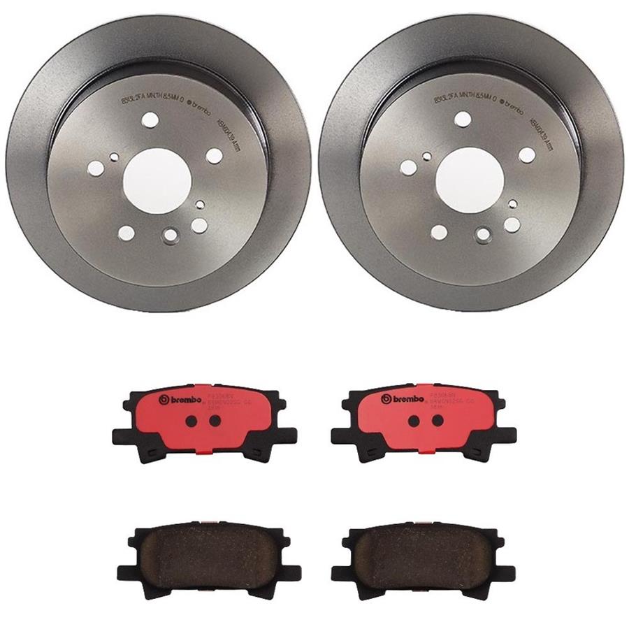 Brembo Disc Brake Pad and Rotor Kits KT00450