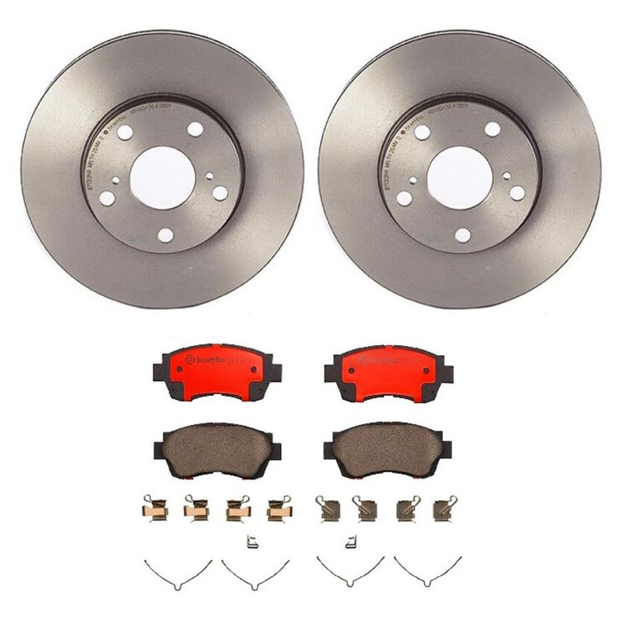 Brembo Disc Brake Pad and Rotor Kits KT00456
