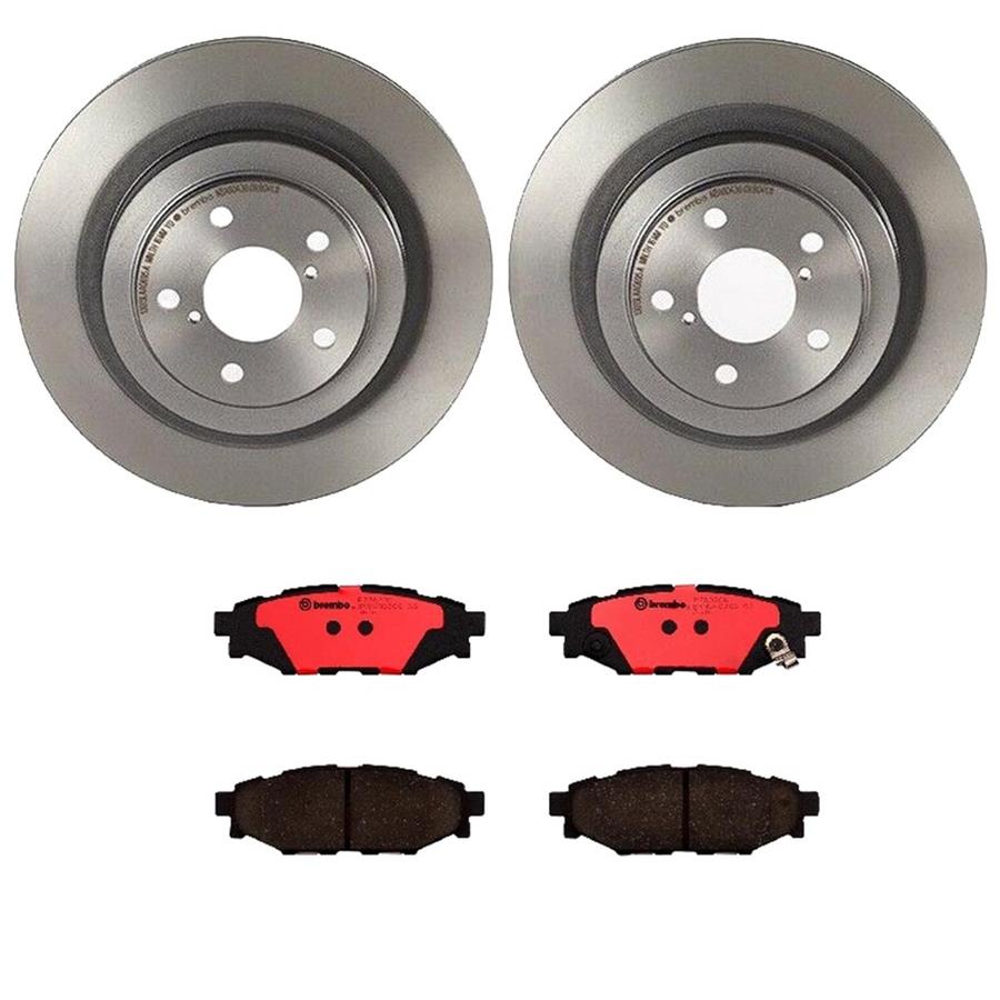 Brembo Disc Brake Pad and Rotor Kits KT00460