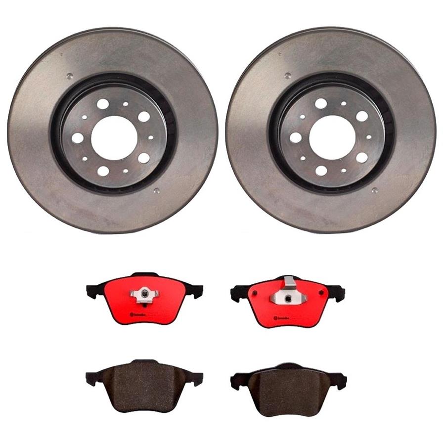 Brembo Disc Brake Pad and Rotor Kits KT00472