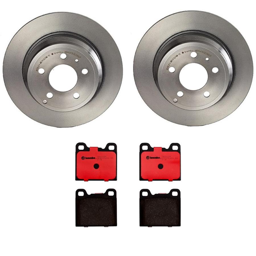 Brembo Disc Brake Pad and Rotor Kits KT00477