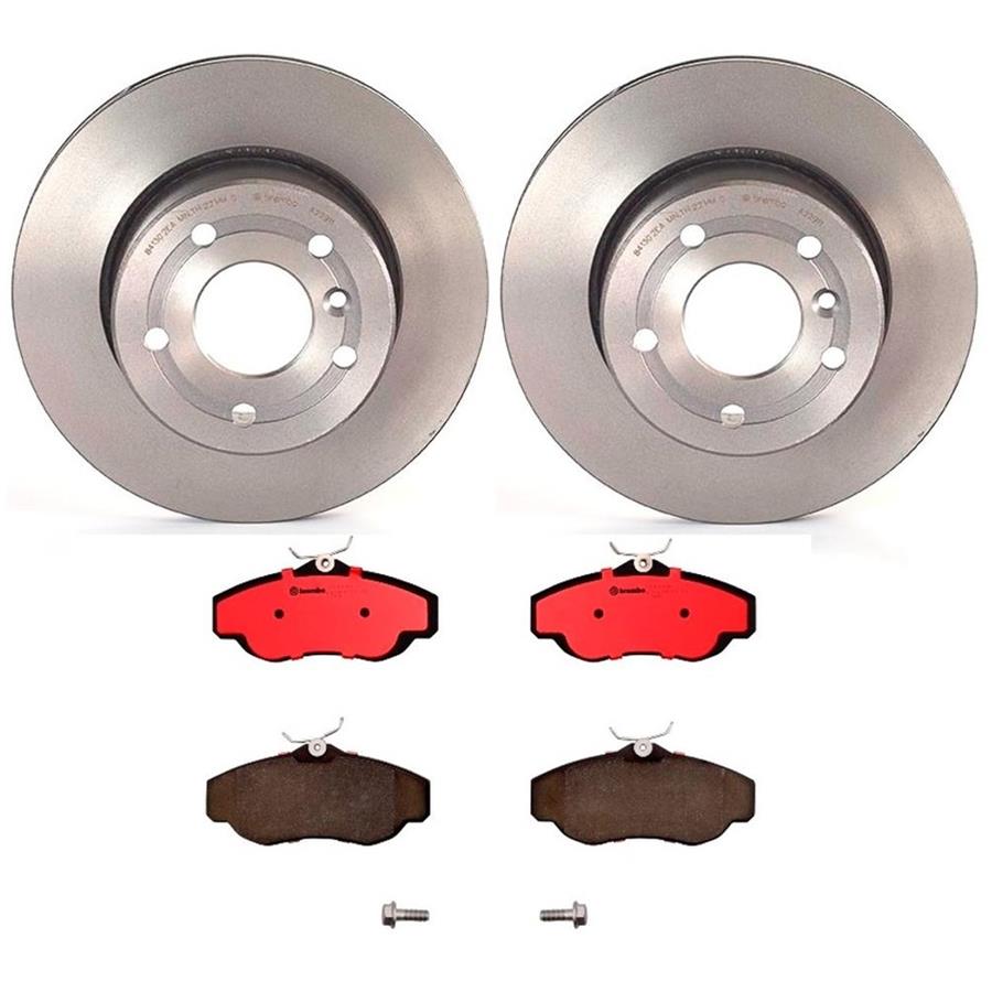 Brembo Disc Brake Pad and Rotor Kits KT00490