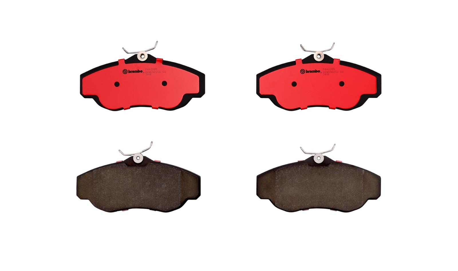 Brembo Disc Brake Pad and Rotor Kits KT04204