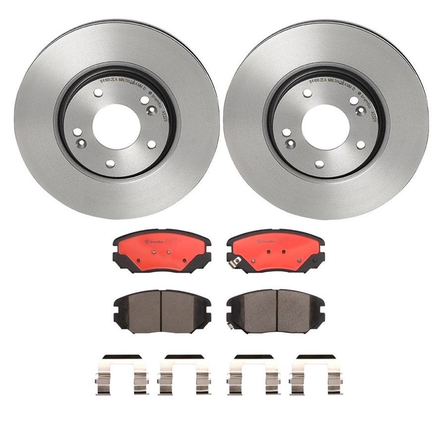 Brembo Disc Brake Pad and Rotor Kits KT00492