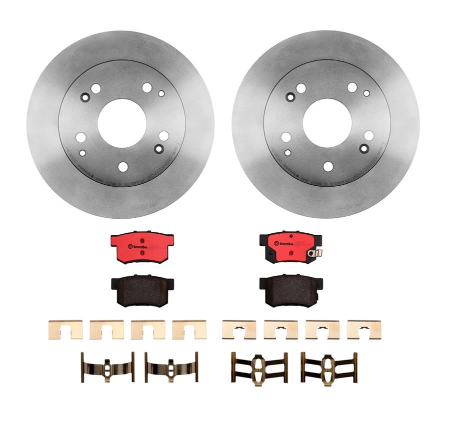 Brembo Disc Brake Pad and Rotor Kits KT00503