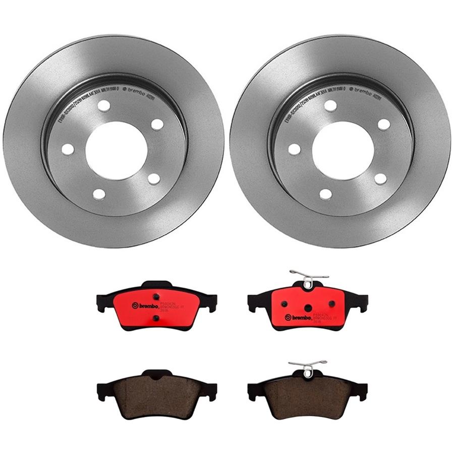 Brembo Disc Brake Pad and Rotor Kits KT00512