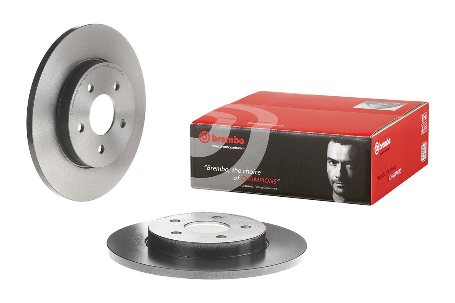 Brembo Disc Brake Pad and Rotor Kits KT04210