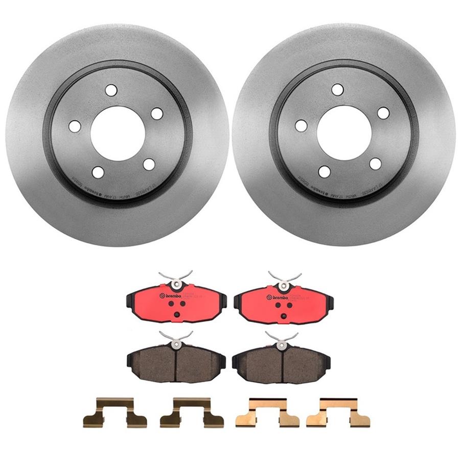 Brembo Disc Brake Pad and Rotor Kits KT00533