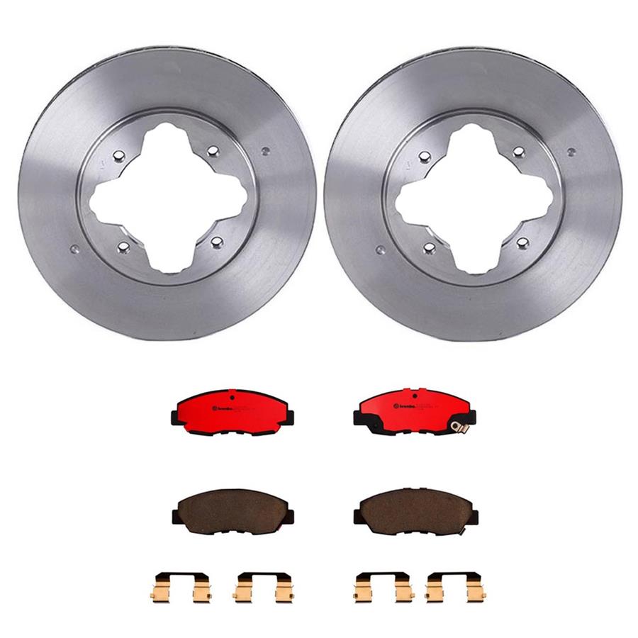 Brembo Disc Brake Pad and Rotor Kits KT00536