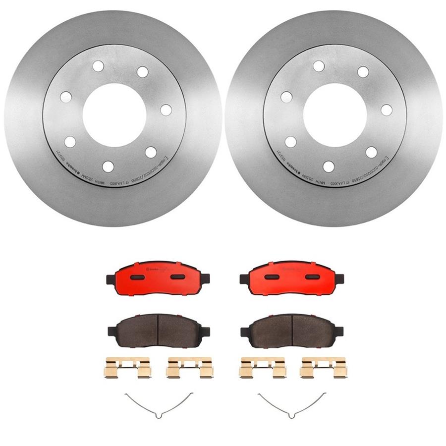 Brembo Disc Brake Pad and Rotor Kits KT00542