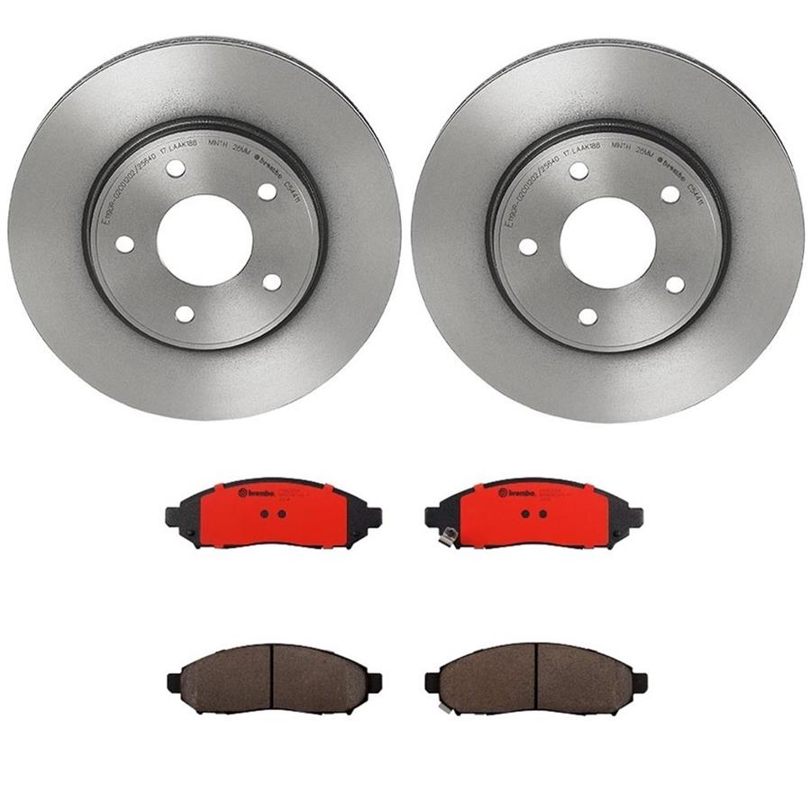 Brembo Disc Brake Pad and Rotor Kits KT00547