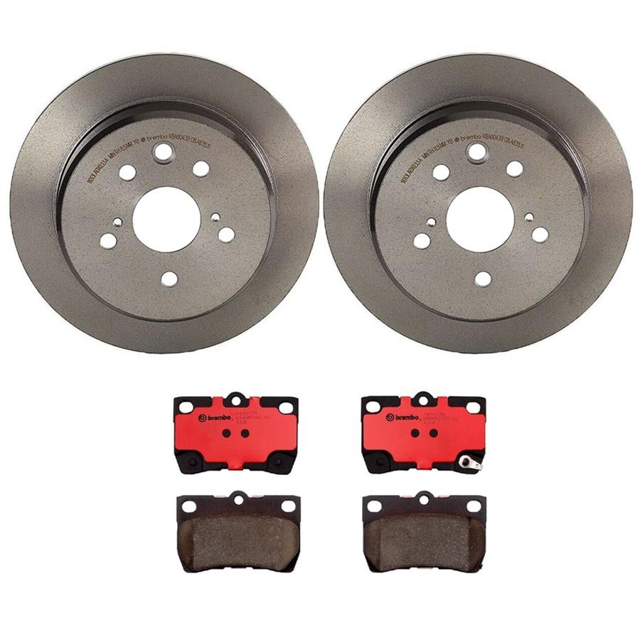 Brembo Disc Brake Pad and Rotor Kits KT00563