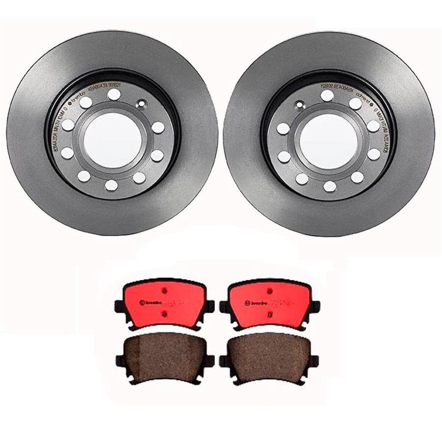 Brembo Disc Brake Pad and Rotor Kits KT00568