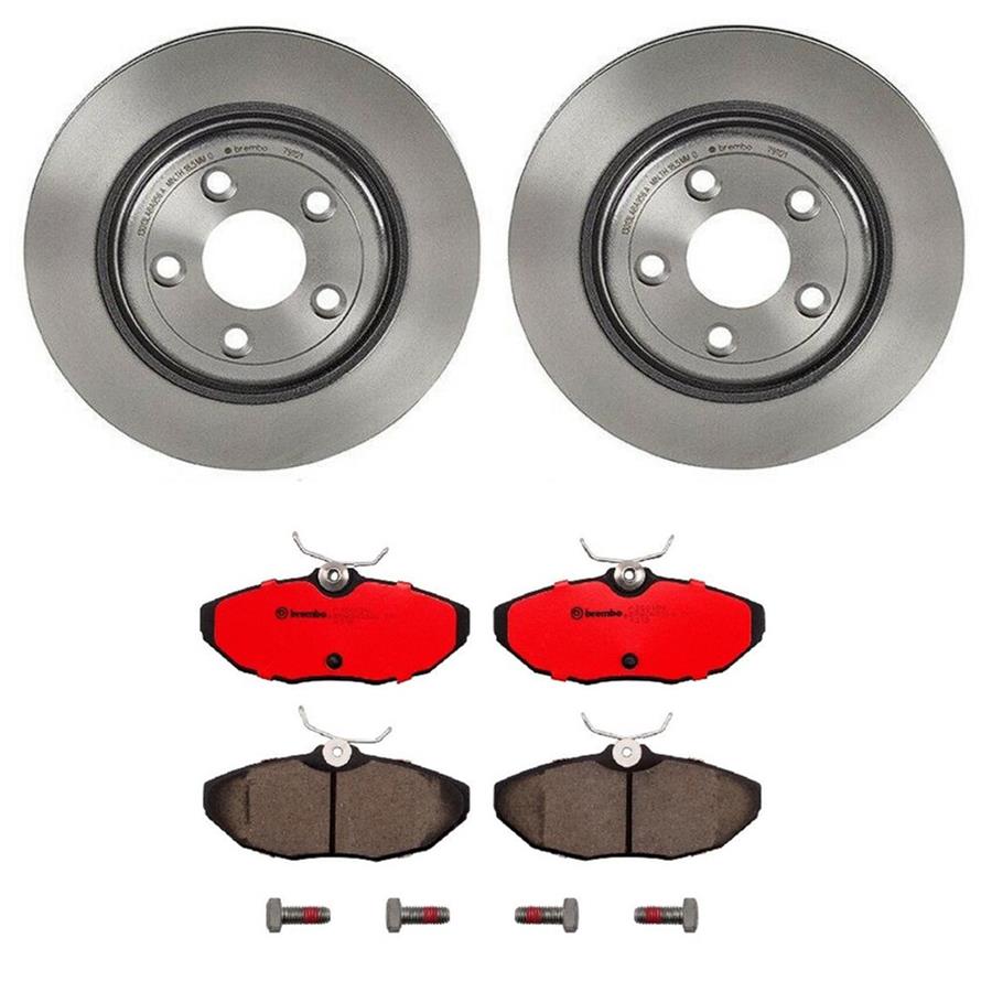 Brembo Disc Brake Pad and Rotor Kits KT00574