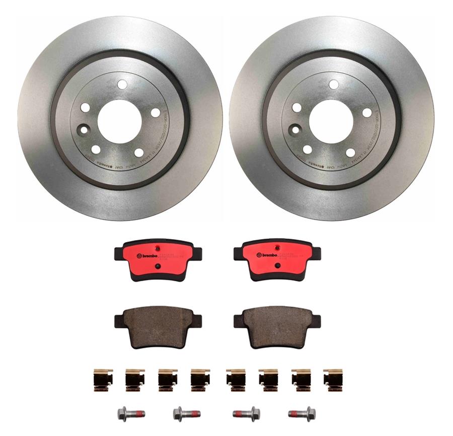 Brembo Disc Brake Pad and Rotor Kits KT00577