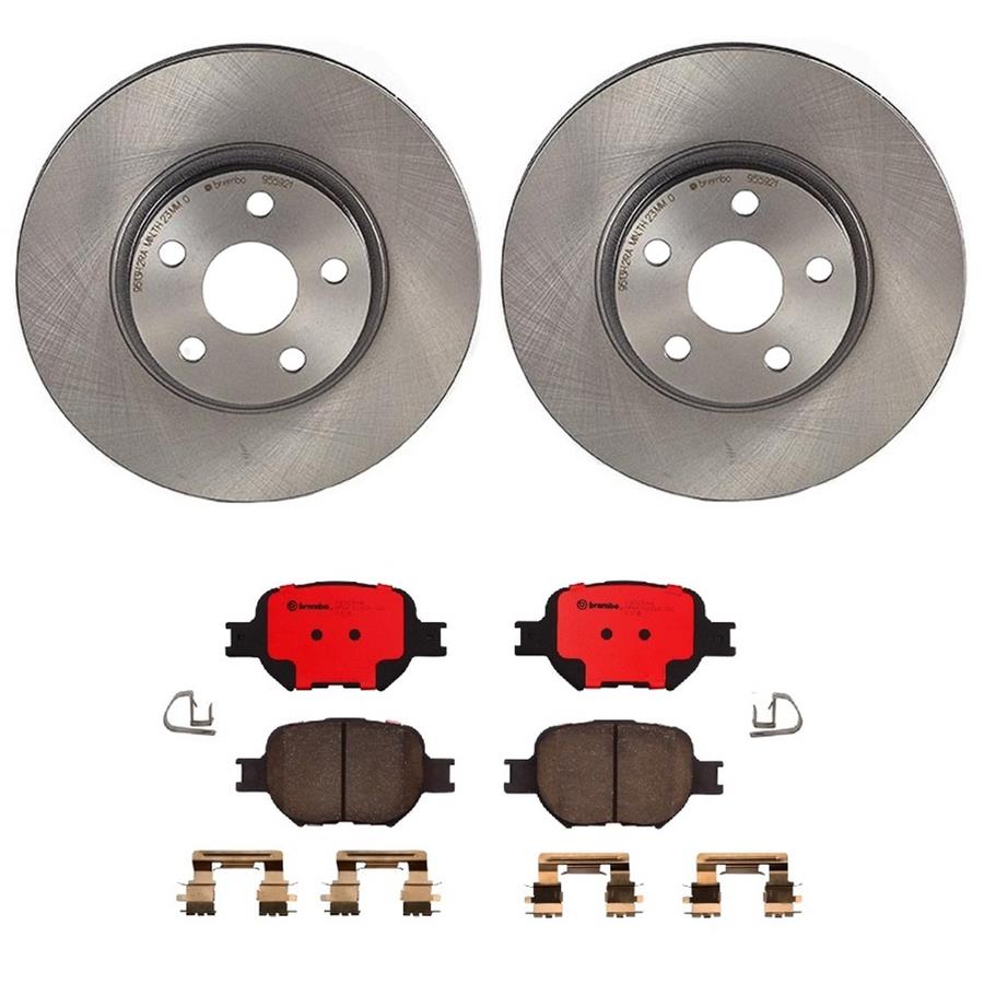 Brembo Disc Brake Pad and Rotor Kits KT00580