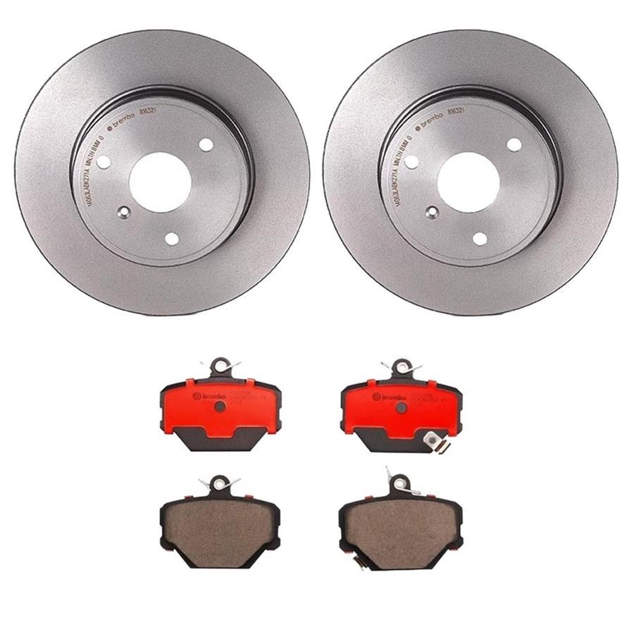 Brembo Disc Brake Pad and Rotor Kits KT00583