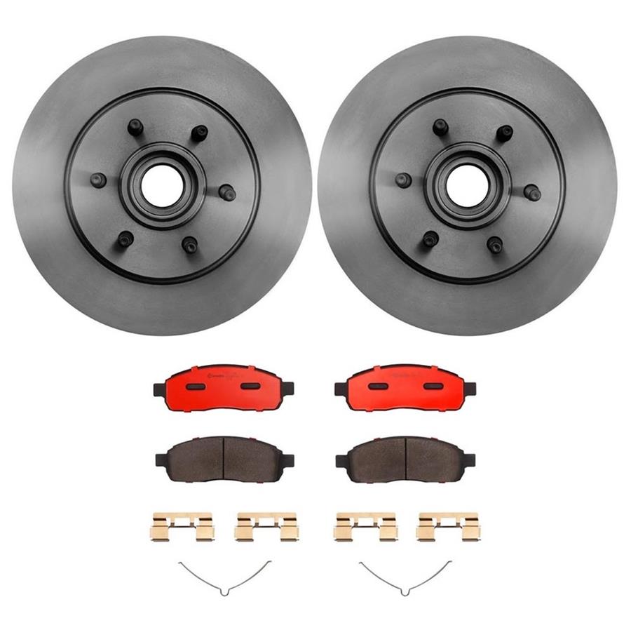 Brembo Disc Brake Pad and Rotor Kits KT00595