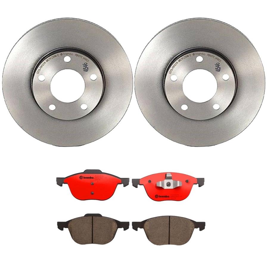 Brembo Disc Brake Pad and Rotor Kits KT00598
