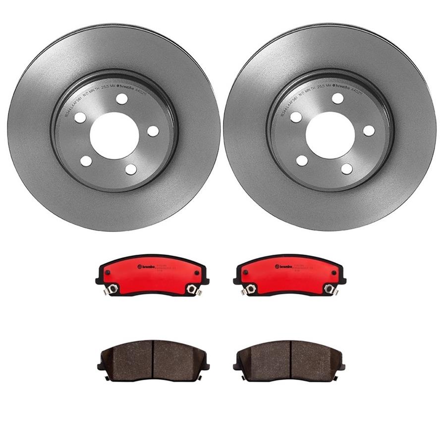 Brembo Disc Brake Pad and Rotor Kits KT00610