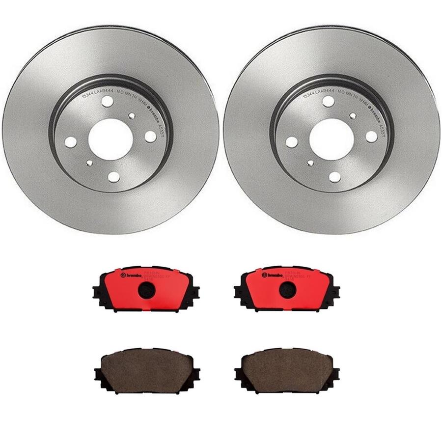 Brembo Disc Brake Pad and Rotor Kits KT00619