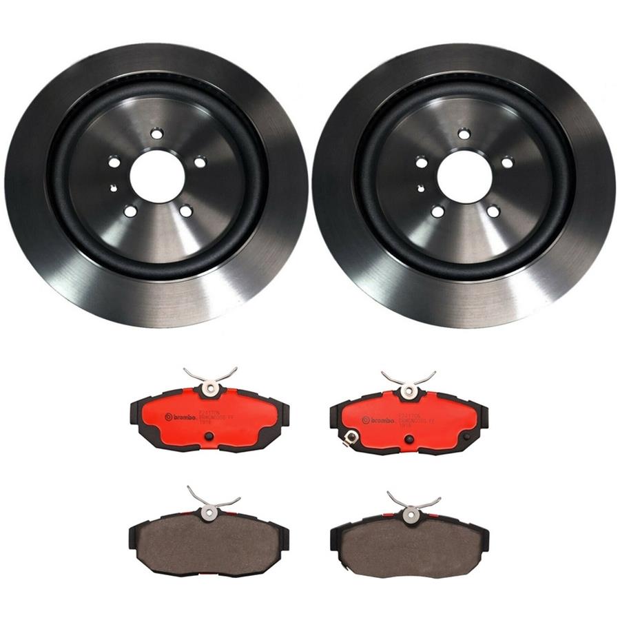 Brembo Disc Brake Pad and Rotor Kits KT00639