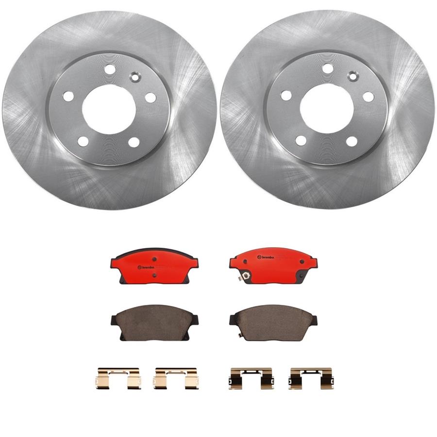Brembo Disc Brake Pad and Rotor Kits KT00644