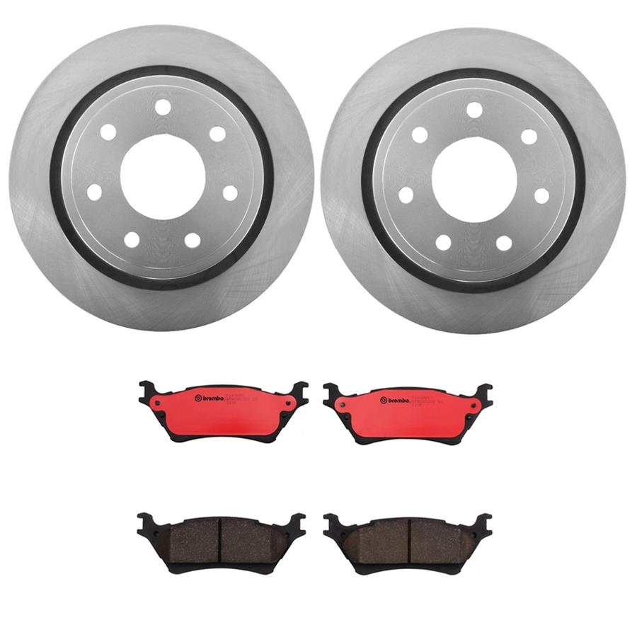 Brembo Disc Brake Pad and Rotor Kits KT00649