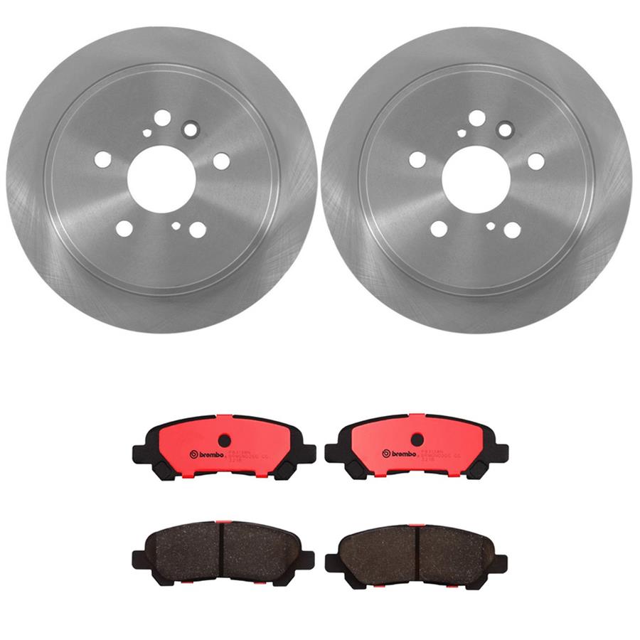 Brembo Disc Brake Pad and Rotor Kits KT00650