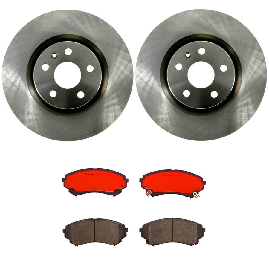 Brembo Disc Brake Pad and Rotor Kits KT00652