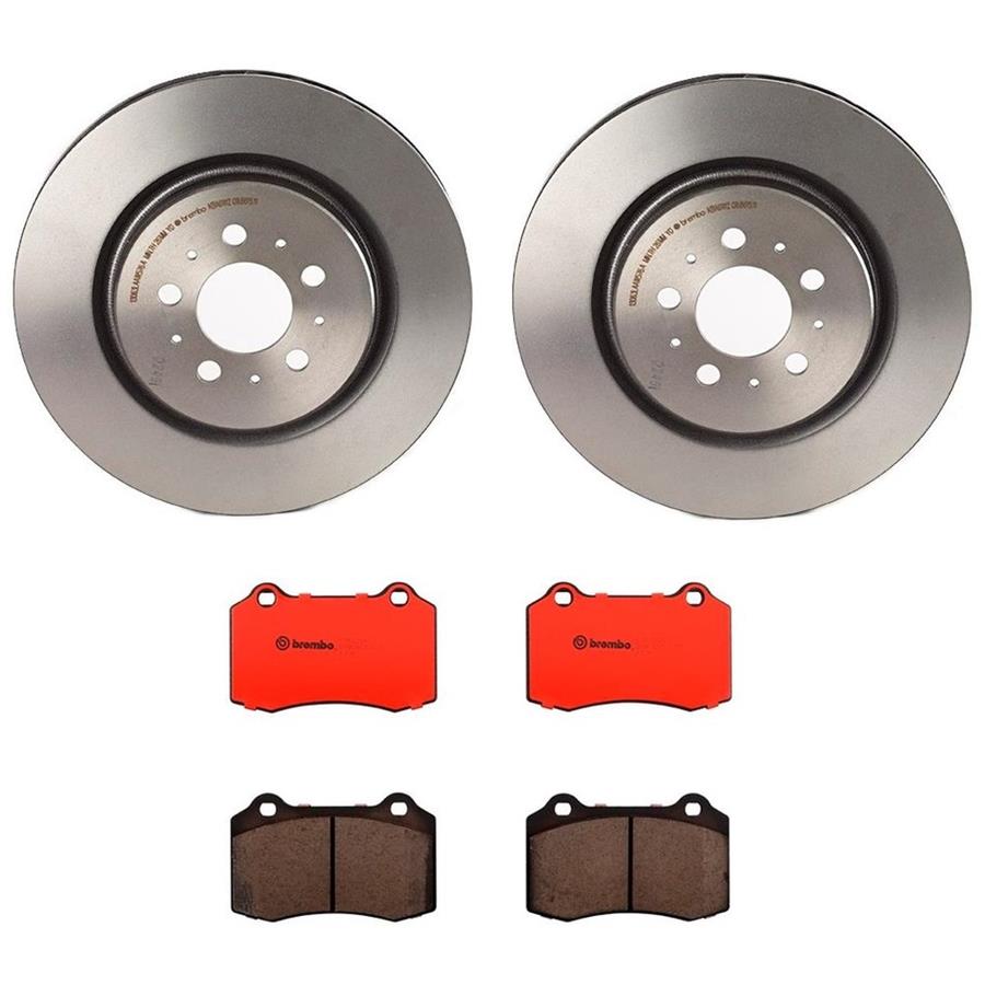 Brembo Disc Brake Pad and Rotor Kits KT00664