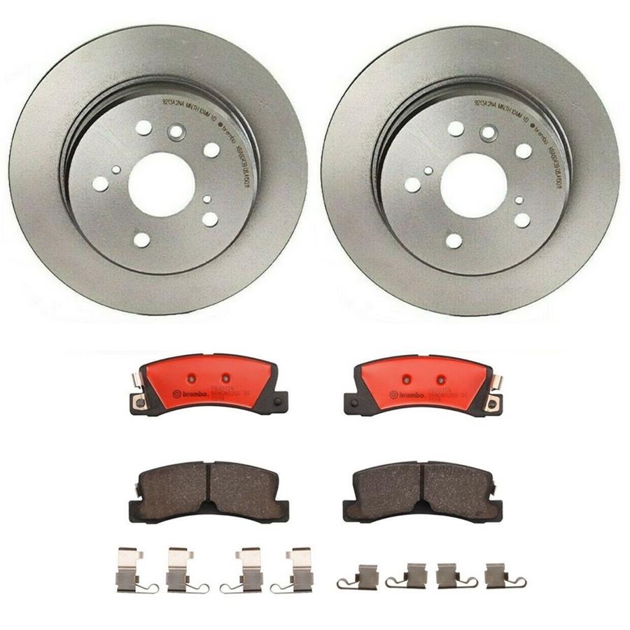 Brembo Disc Brake Pad and Rotor Kits KT00667