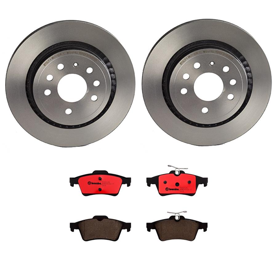 Brembo Disc Brake Pad and Rotor Kits KT00671