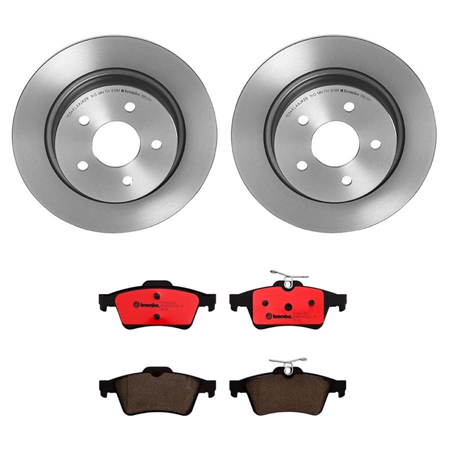 Brembo Disc Brake Pad and Rotor Kits KT00675