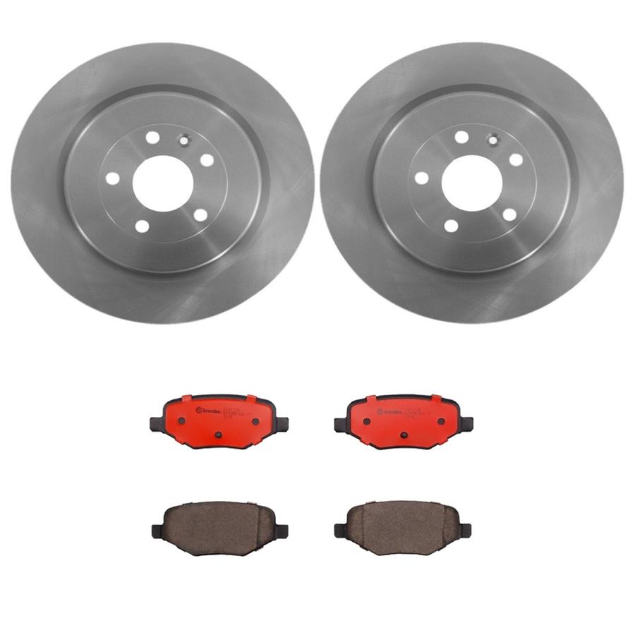 Brembo Disc Brake Pad and Rotor Kits KT00677
