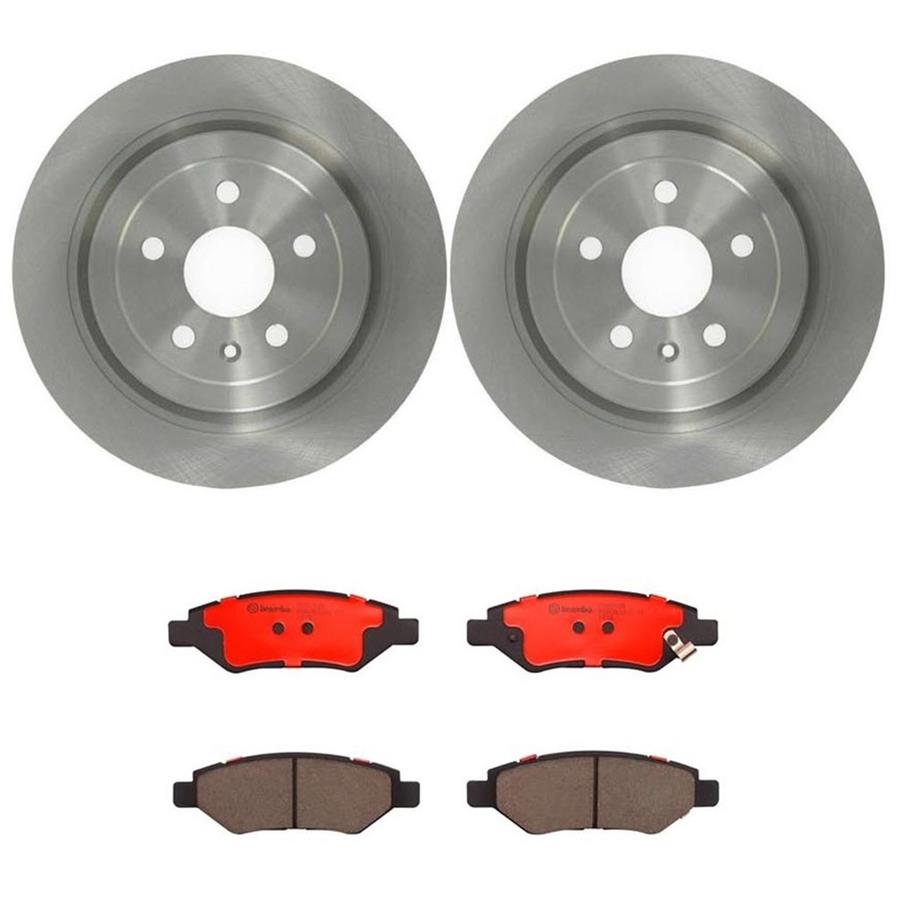 Brembo Disc Brake Pad and Rotor Kits KT00680