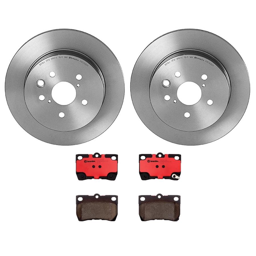 Brembo Disc Brake Pad and Rotor Kits KT00682