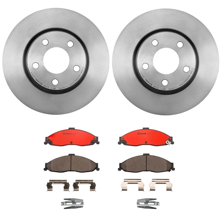 Brembo Disc Brake Pad and Rotor Kits KT00685