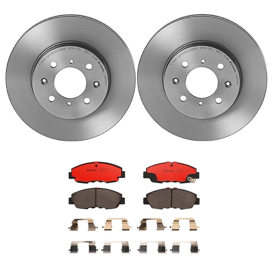 Brembo Disc Brake Pad and Rotor Kits KT00691
